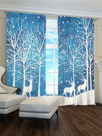 Zasłona gotowa Śnieżnie