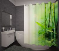 Zasłona Prysznicowa Bambus nad wodą