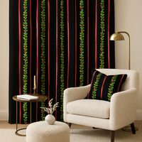 Zasłona gotowa Pionowa girlanda dark