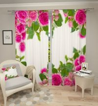 Zasłona gotowa Róże pnące