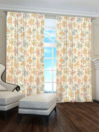 Zasłona gotowa Wiosenne kwiaty 05