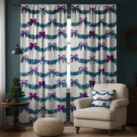 Zasłona gotowa Zielony łańcuch 2