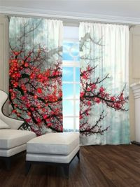 Zasłona gotowa Kwitnąca sakura