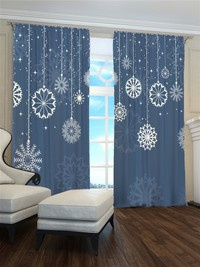 Zasłona gotowa Świątecznie