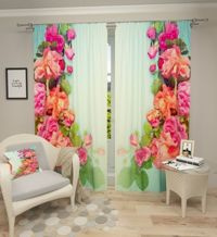 Zasłona gotowa Girlandy w starym stylu