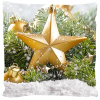 Poduszka ozdobna Gwiazdka na śniegu 32