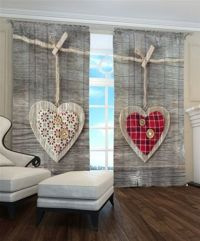 Zasłona gotowa Serca dwa