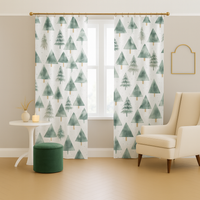 Zasłona gotowa Zimowy las