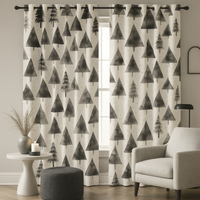 Zasłona gotowa Zimowy las 2