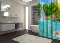 Zasłona Prysznicowa Wodospad