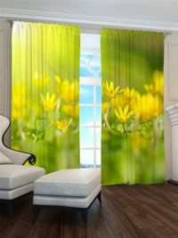 Zasłona gotowa Wiosenna polana