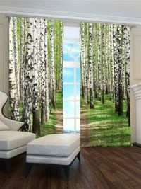 Zasłona gotowa Wiosenny Zagajnik