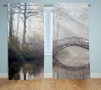 Zasłona Gotowa MOST NA RZECE