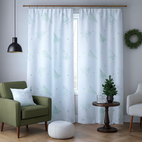 Zasłona gotowa Choinki mono 3