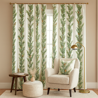 Zasłona gotowa Świerkowe szyszki 2