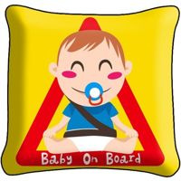 Poduszka ozdobna BABY ON BOARD